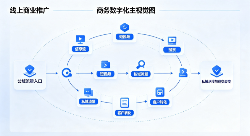 福贡县线上商业推广怎么做？全域流量闭环搭建与低成本转化实战指南